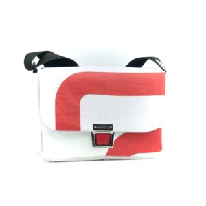 Handtasche aus Upcycling-Segel "N°15 mit Zahl